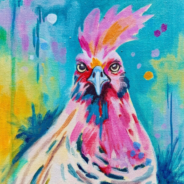 Acrylic Painting Class: Paint A Rooster - Image 2