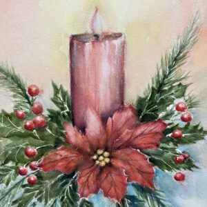 Watercolor holiday card class with Jim Buchan